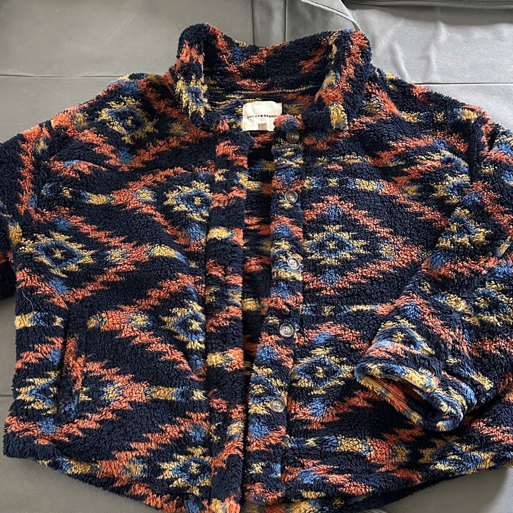 Lucky Brand Multicolor Patterned Jacket